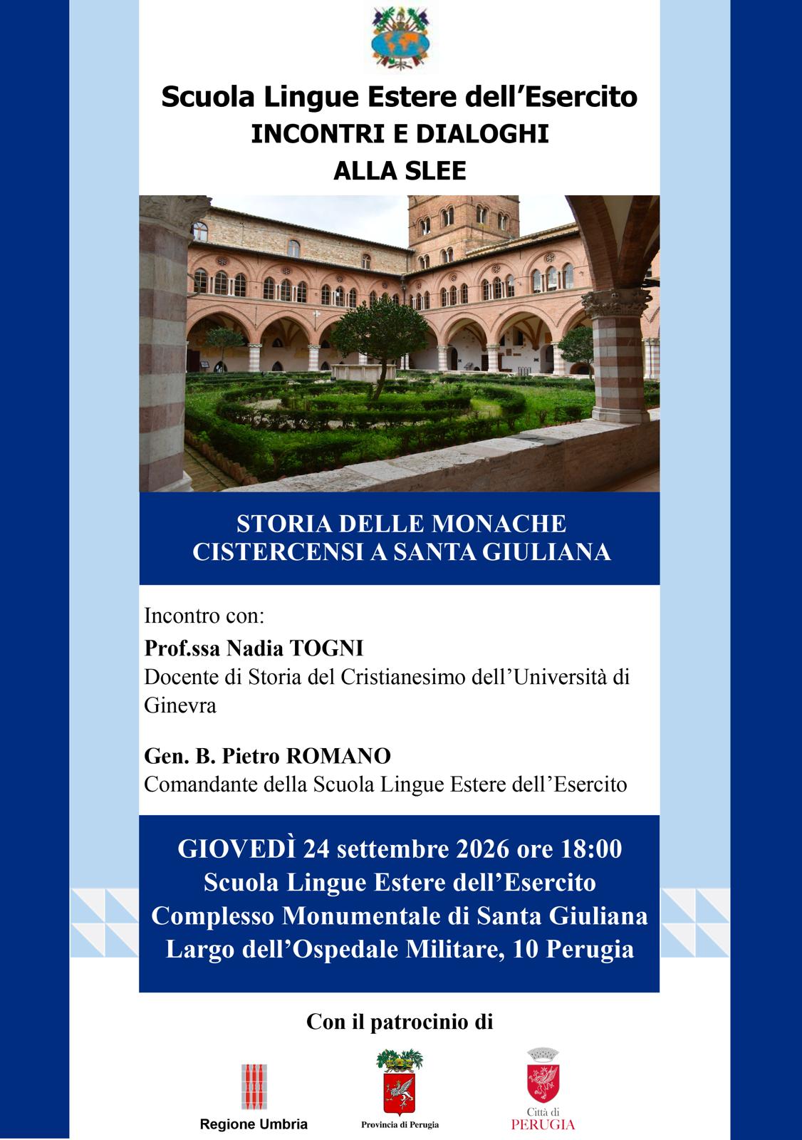 Storia delle monache cistercensi a Santa Giuliana. Ultime scoperte archivistiche