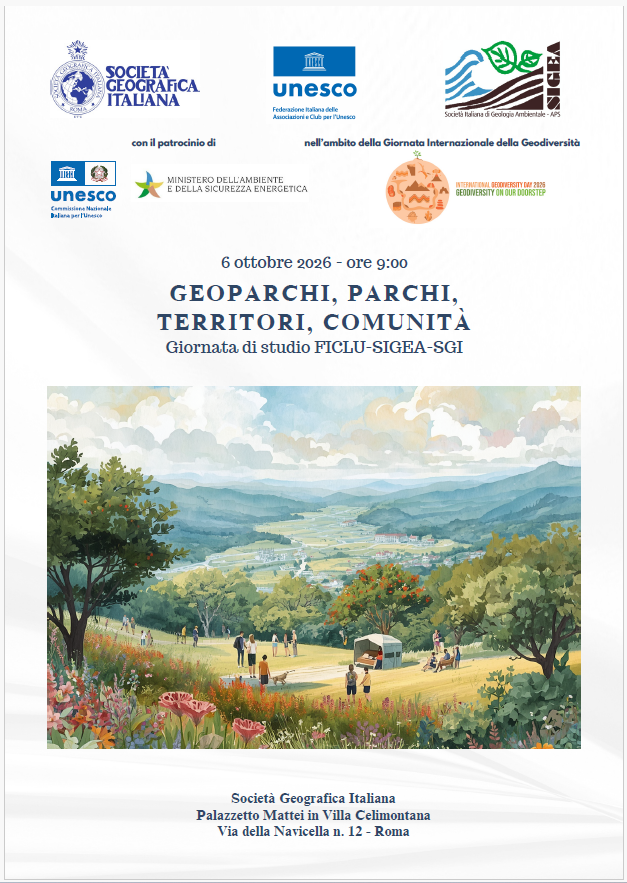 Geoparchi, Parchi, Territori, Comunità